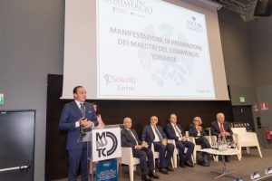 L'intervento del Presidente della Regione Antonio Cirio ai Maestrid el Commercio di 50&Più Torino 