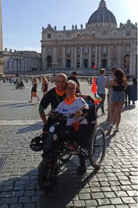 Mara e Tiziano in Piazza San Pietro