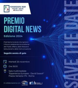 Locandina del Premio Digital News