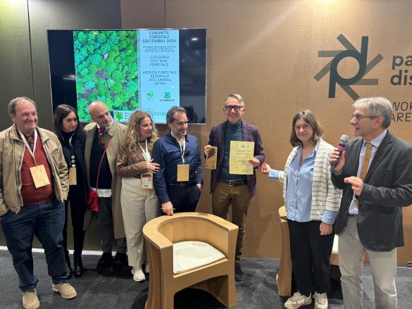 Premio Gestione Forestale Sostenibile a Agenzia Forestale Regionale dell’Umbria